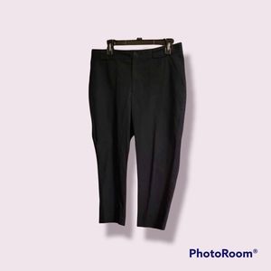 Ralph Lauren women black capri pants 12 petite